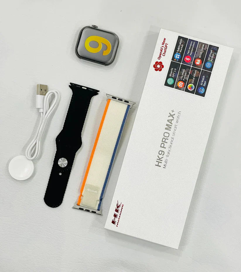 HK 9 PRO MAX+ (4th Gen Smartwatch)