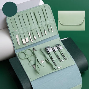16 PCs Nail Clipper/Manicure & Pedicure Grooming Kit