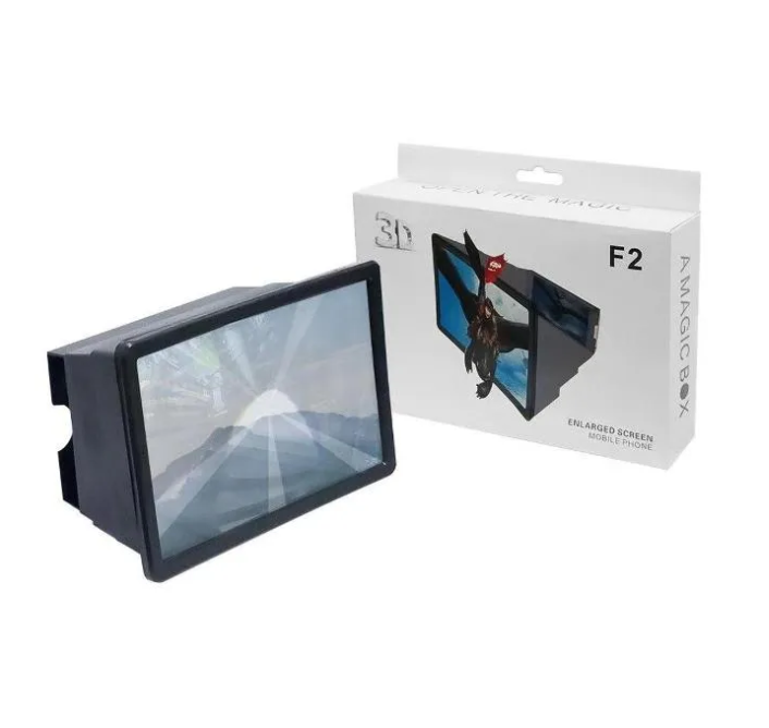 F2 - 3D Mobile Screen Magnifier - HD Screen Enlarger