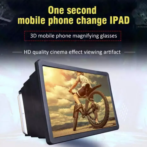 F2 - 3D Mobile Screen Magnifier - HD Screen Enlarger