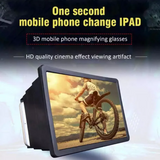 F2 - 3D Mobile Screen Magnifier - HD Screen Enlarger