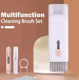 7-Piece Keyboard Cleaning Brush Earplug Cleaning Pen / Computer Gap Cleaning Tool Set 7 in 1 Computer Keyboard Cleaning Brush Kit Cleaning Tool Cleaner Keycap Puller Kit