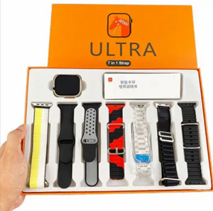 Ultra 7 in 1 Smartwatch Bundle