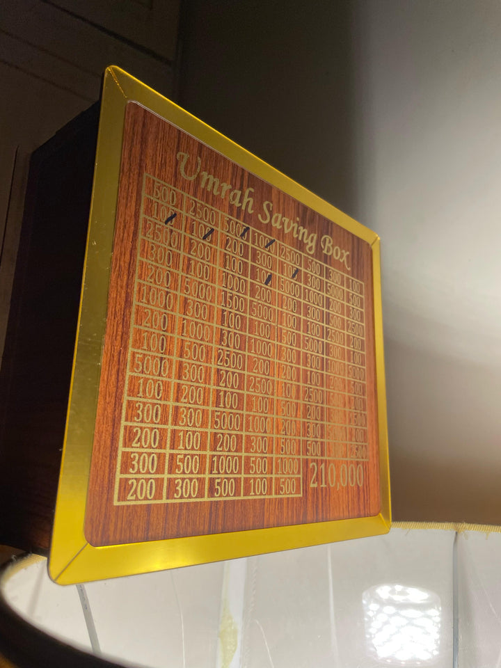 Umrah Saving Box - Save 210,000 for Umrah |  Smart Money Saving Box