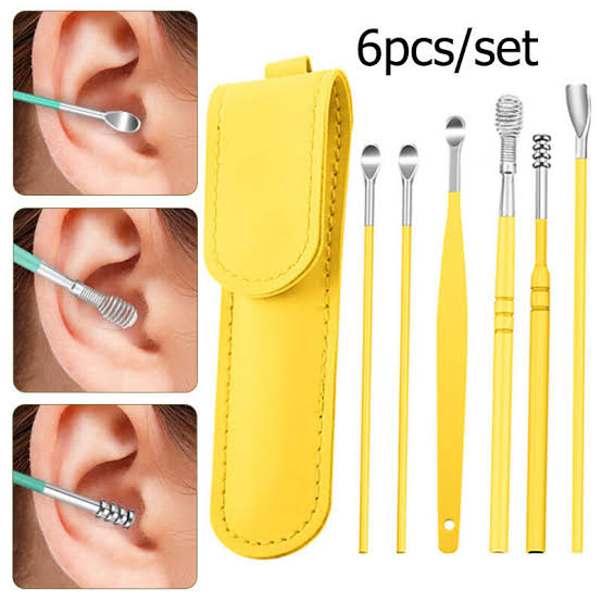 Ear Wax Cleaning Kit 6 Pcs