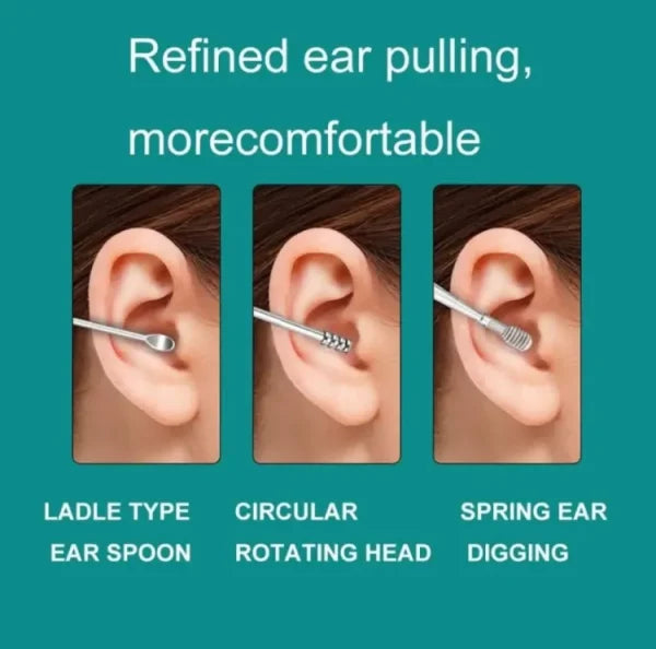 Ear Wax Cleaning Kit 6 Pcs